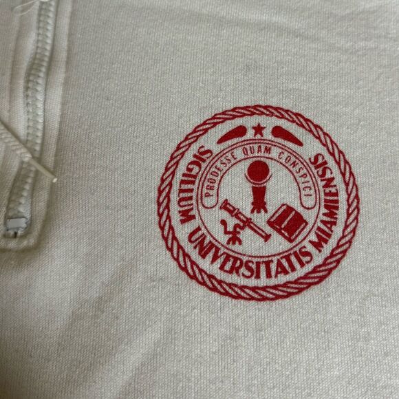 Vintage Miami sigillum universitatis miamiensis Sweatshirt Size M Made in Usa - Picture 3 of 16